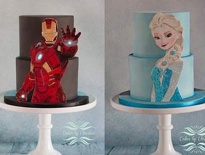 Frozen meets Ironman! - Cake by Cakes by Christine