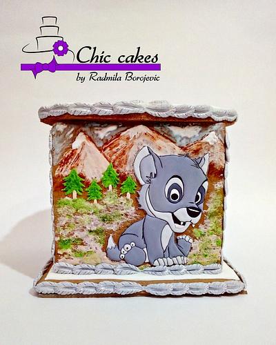 Cookies for a little baby boy- His name is Wolf - Cake by Radmila