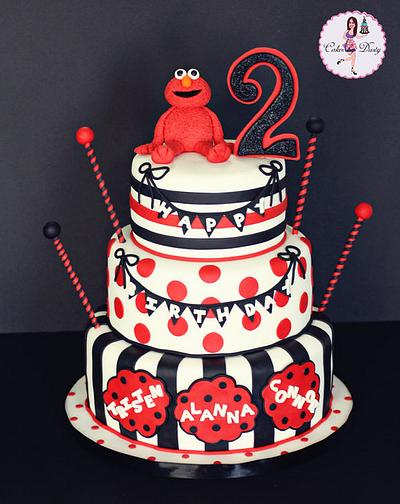 Elmo - Cake by Dusty