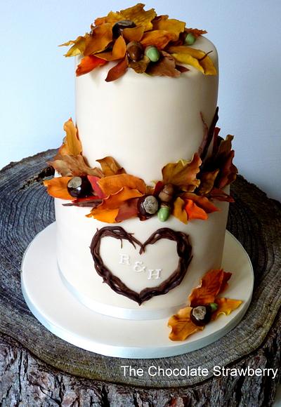 Autumn Leaves - Cake by Sarah Jones