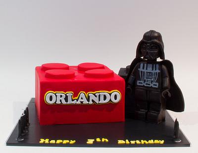 Lego Star Wars Darth Vader - Cake by ebwc