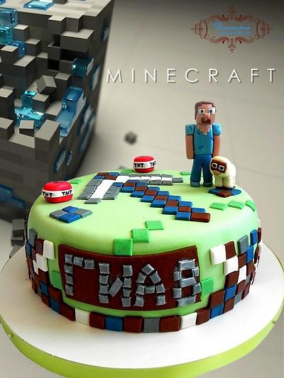 Minecraft - Cake by Victoria