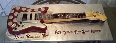 Guitar Cake - Cake by Kimberly Cerimele
