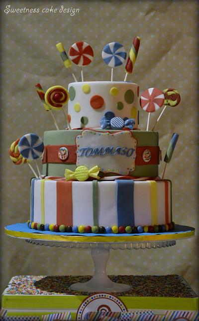 Candyland sweet table - Cake by sweetnesscakedesign