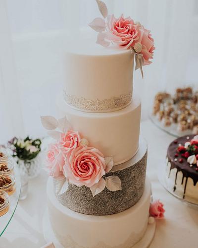 Wedding cake - Cake by Tortové kráľovstvo