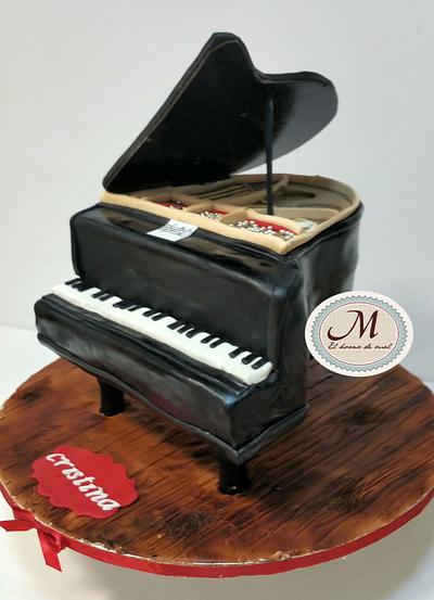 PIANO CAKE - Cake by MELBISES
