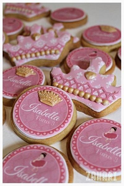 Princess cookies  - Cake by Zahari