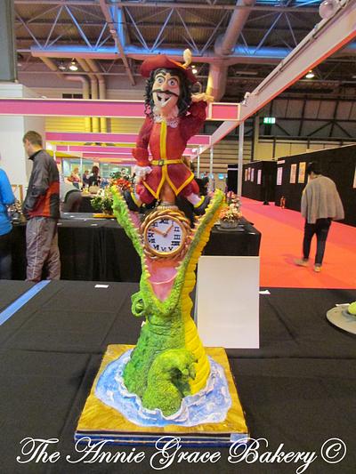 Captain Hook and The Crocodile- Cake International 2014 - Cake by The Annie Grace Bakery