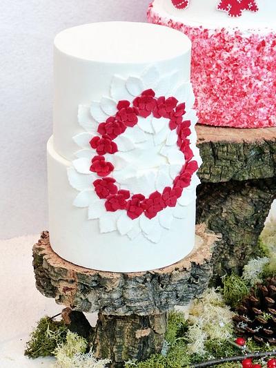 Christmas wreath - Cake by Margarida Abecassis