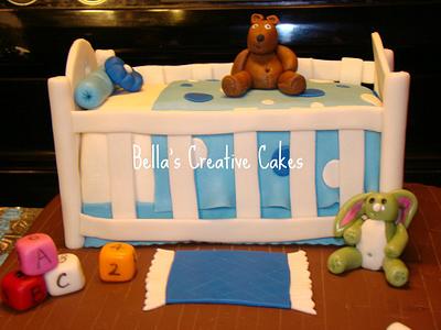 Baby Crib cake - Cake by Bela
