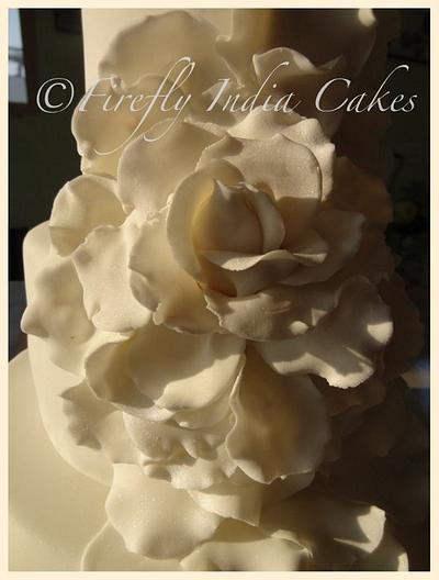 Rose Petal Cascade - Cake by Firefly India by Pavani Kaur