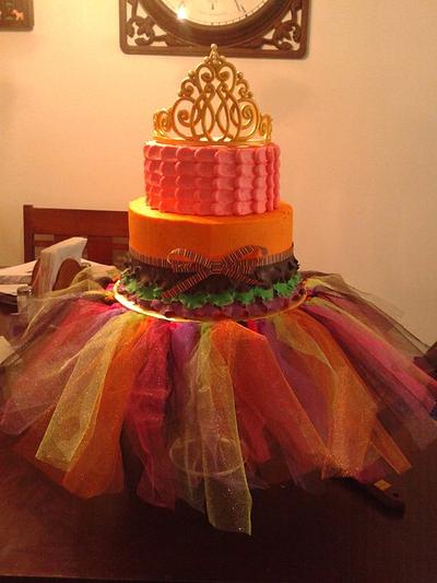 Princess/Halloween 1st Birthday - Cake by Mikooklin's Cakery
