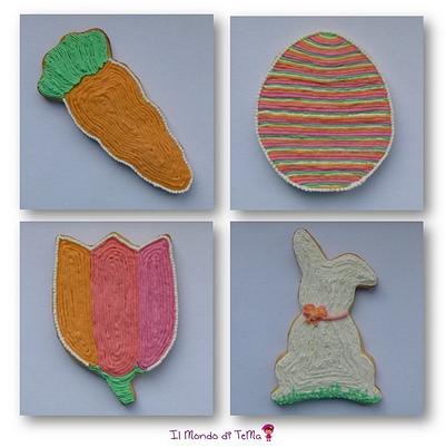 Easter cookies - Cake by Il Mondo di TeMa