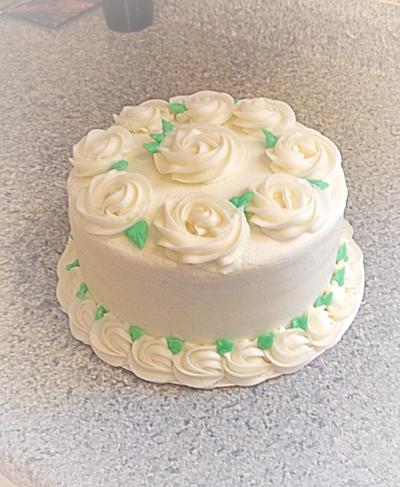 Spice cake with cream cheese frosting - Cake by Wendy Army