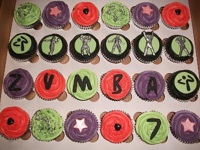 Zumba Cupcakes - Cake by Katie