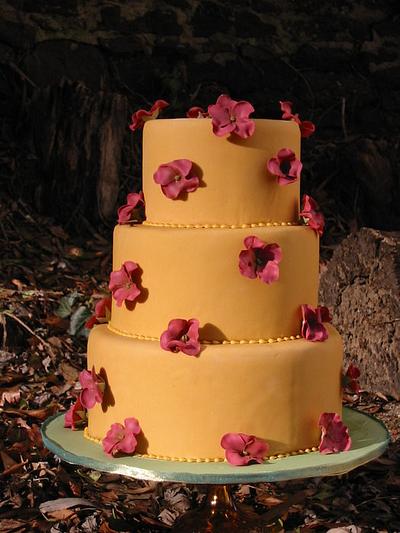Autumn Wedding - Cake by Elyse Rosati