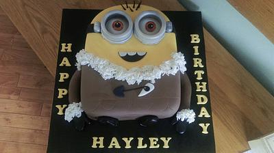 Minion Cake - Cake by Cutabovecakes