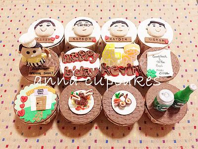 Chef Birthday Cupcake - Cake by annacupcakes