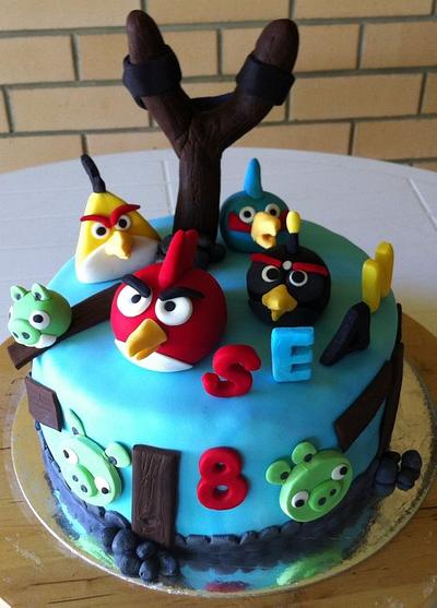Angry Birds Cake - Cake by TTTtreats