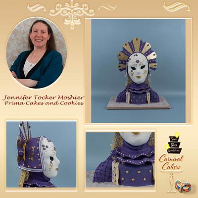 Venetian Carnival Collaboration - Cake by Prima Cakes and Cookies - Jennifer
