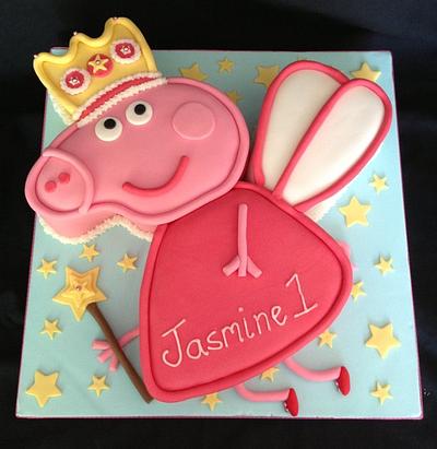 Peppa Pig - Cake by Lesley Southam