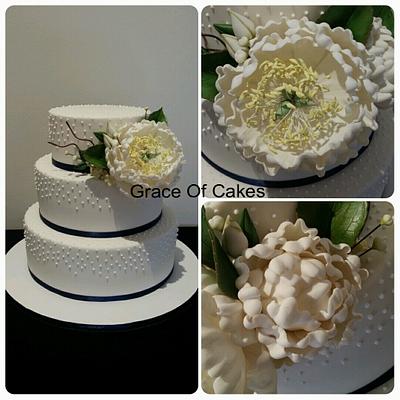 Floral Elegance - Cake by Grace Of Cakes