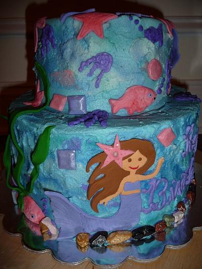 Mermaid Cake - Cake by Laurie