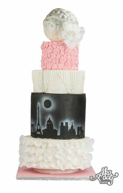 Paris themed Wedding Cake - Cake by Nikita Gupta