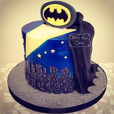 Batman Birthday Cake - Cake by Little Hill Cakes