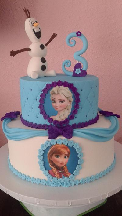 Disneys Frozen Cake - Cake by Rosa