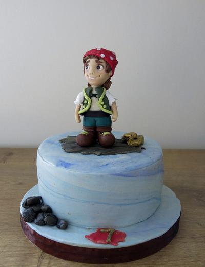 Little Pirate Boy - Cake by The Garden Baker