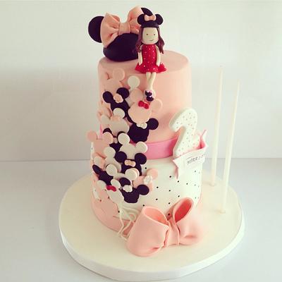Mickey Cake - Cake by Asyaimge