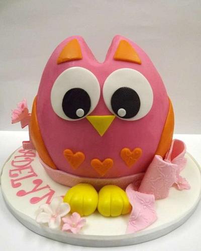 3D Owl Cake - Cake by Maria