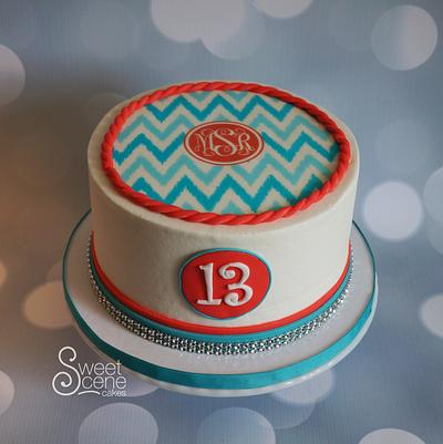 Classic Teen Design - Cake by Sweet Scene Cakes