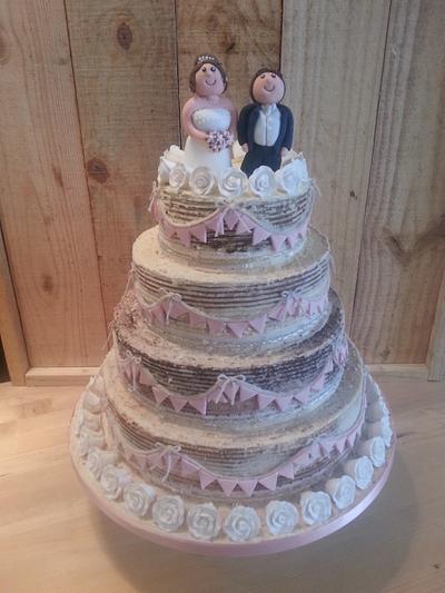 Our Take On A Naked/Rustic Cake - Cake by Cake Supreme Ipswich