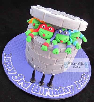 Teenage Ninja Turtles - Cake by Southin Style Cakes