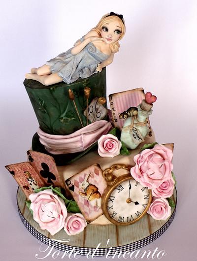 Alice in Wonderland - The voyage on the hat - Cake by Torte d'incanto - Ramona Elle