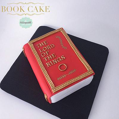 Torta Libro - Book Cake - Cake by Dulcepastel.com