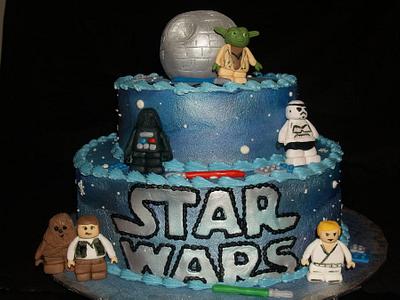 Star Wars Lego Cake - Cake by BeckysSweets