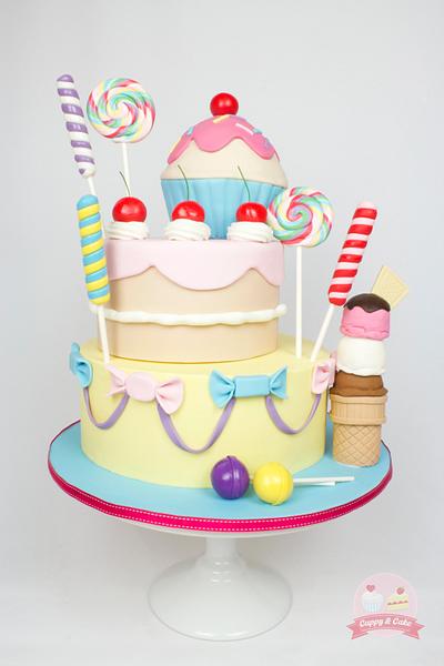 Sweets & Candy cake - Cake by Cuppy & Cake