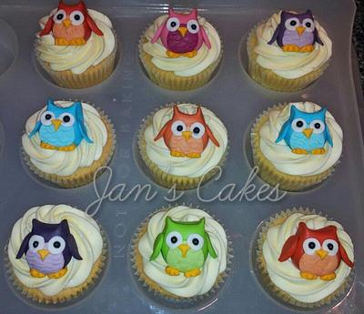 Owls - Cake by Jan