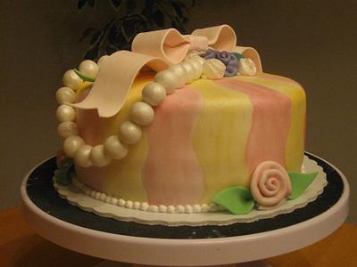 Caprice de Jaque Inspired Birthday - Cake by Becky Pendergraft