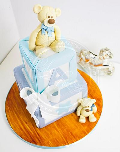 Bears and building blocks cake - Cake by Cakes and Favors