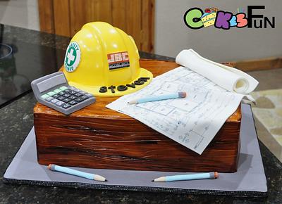 Contractors cake - Cake by Cakes For Fun