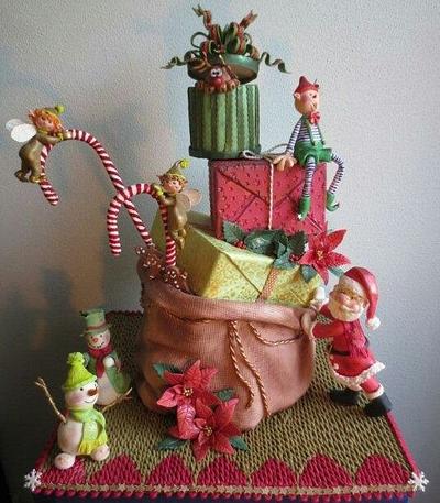 My Christmas cake! - Cake by silvia ferrada colman