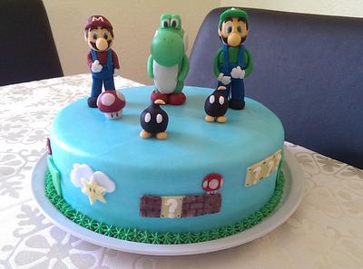 Super Mario cake - Cake by Ira84