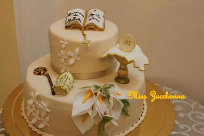 Confirmation cake - Cake by Miss Zuccherina cake designer