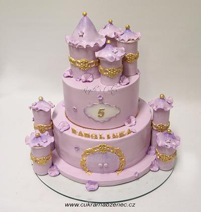 Pink Castle - Cake by Renata 
