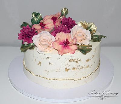 wedding cake - Cake by Adriana12