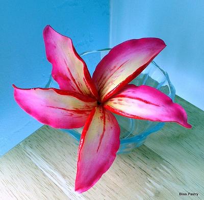 Vibrant Plumeria - Cake by Bliss Pastry